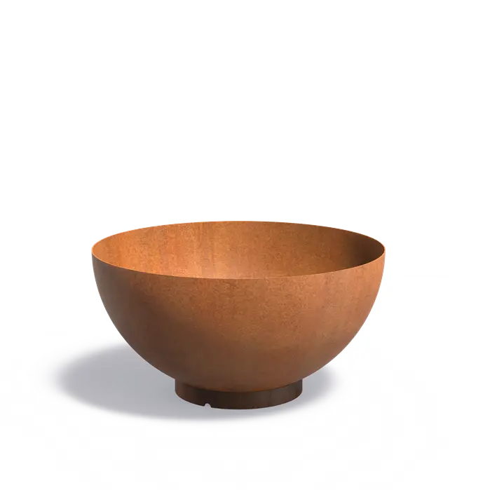 CortenBolla 120 ronde cortenstaal plantenbak