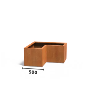 L-Forma 50 L-vormige plantenbak
