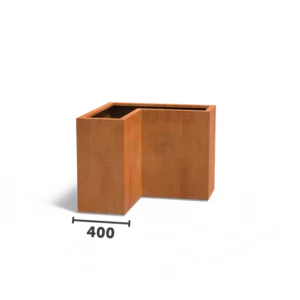L-Forma 80 L-vormige plantenbak