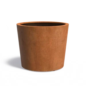 RoundEdge 120H cortenstaal cirkelvormige plantenbak