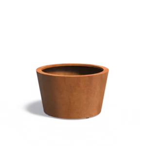 RoundEdge 100L cortenstaal cirkelvormige plantenbak