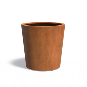 RoundEdge 100H cortenstaal cirkelvormige plantenbak