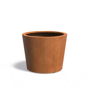RoundEdge 100M cortenstaal cirkelvormige plantenbak
