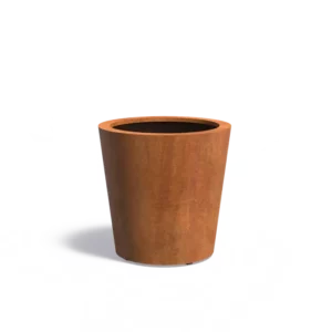 RoundEdge 80M cortenstaal cirkelvormige plantenbak