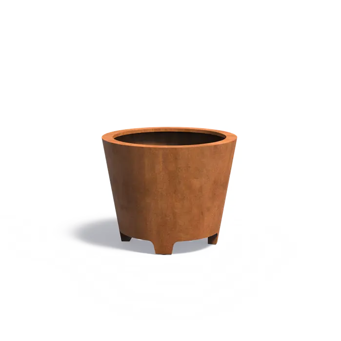 RoundEdge 100P cortenstaal cirkelvormige plantenbak
