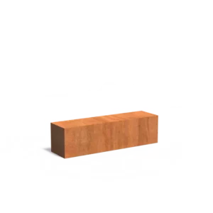 Elevata 150 cortenstaal sokkel voor kunst