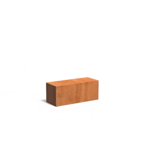 Elevata 100 cortenstaal sokkel voor kunst